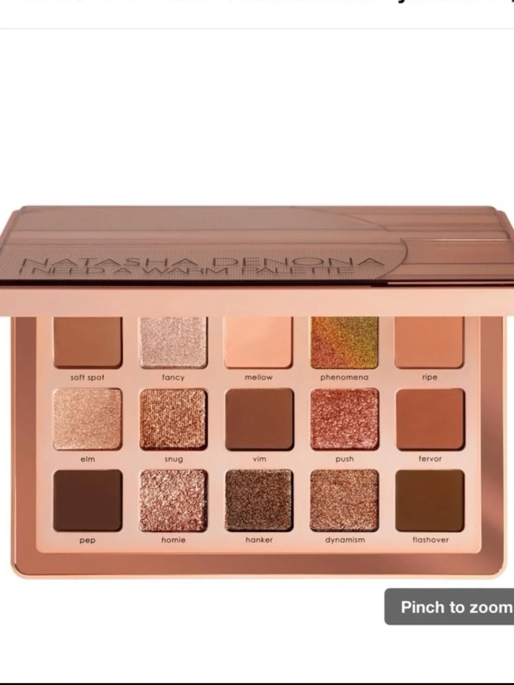 Natasha Denona I need a warm palette